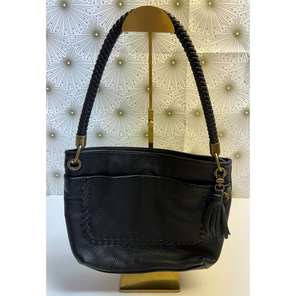 The Sak black pebble leather shoulder bag - Picture 2 of 9